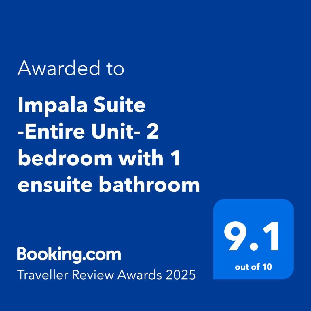 Impala Suite -Entire Unit- 2 Bedroom With 1 Ensuite Bathroom Ladysmith Luaran gambar